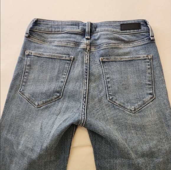Abercrombie & Fitch Harper Skinny Boot Light Wash Jeans size 24/00S - Picture 8 of 11